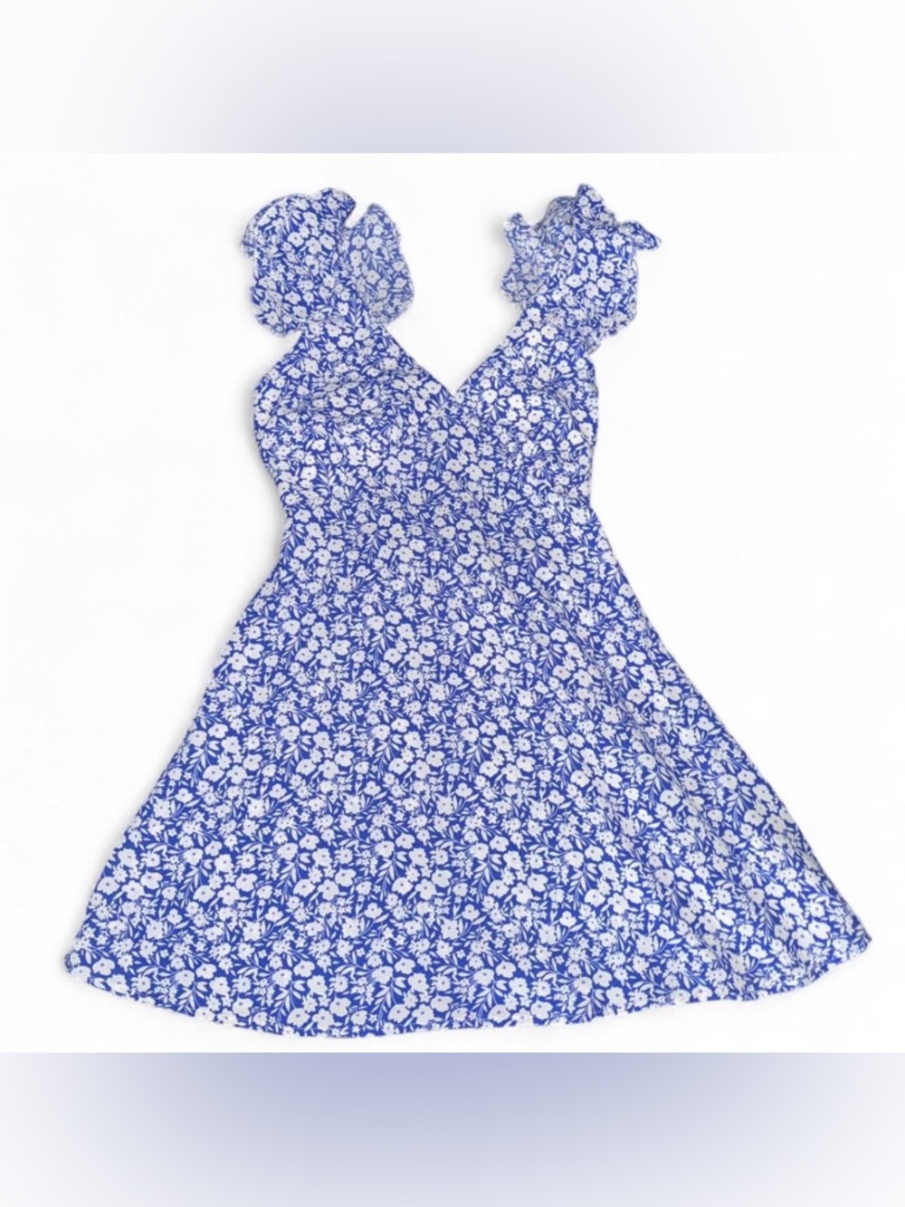 Altar'd State Blue Floral Sundress